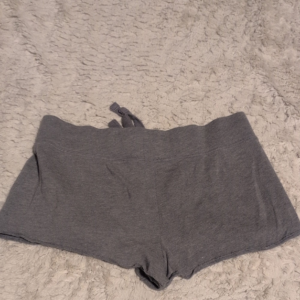 PINK Victoria's Secret Gray Shorts with Neon Accents - Picture 2 of 3